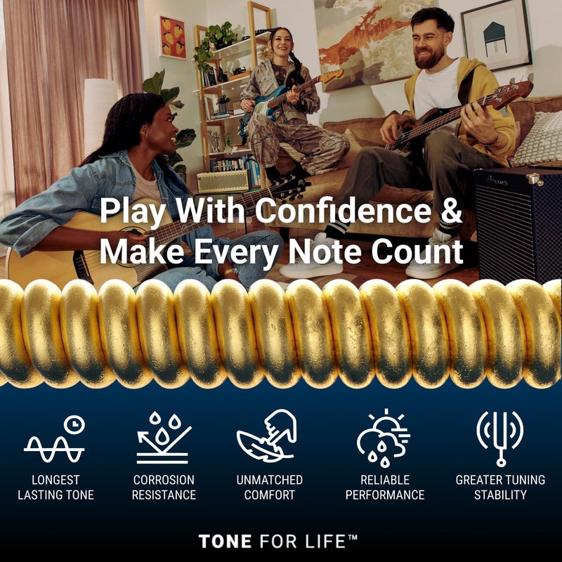 Elixir Strings, Electric Guitar Strings, Nickel Plated Steel with NANOWEB Technology, Longest-Lasting Bright Tone with Comfortable Feel, 7 String Medium 11-59 - Image 4